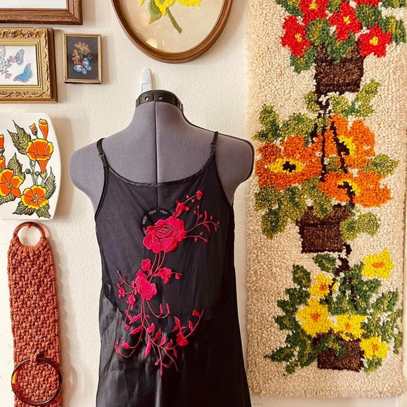 Stunning Vintage 90's Maxi Slip Dress - Picture 1 of 3